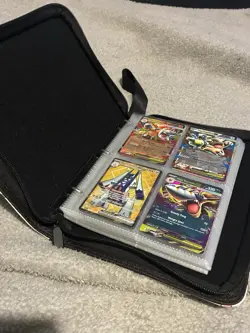 Pokemon Binder & Cards, Full Arts/EX/GX/V + Promos - Image 1