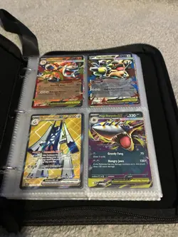 Pokemon Binder & Cards, Full Arts/EX/GX/V + Promos - Image 2