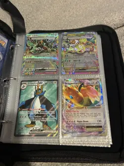 Pokemon Binder & Cards, Full Arts/EX/GX/V + Promos - Image 3