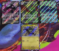 Pokemon TCG Paldean Fates Baby Shiny Bundle 4 Cards NM - Image 1