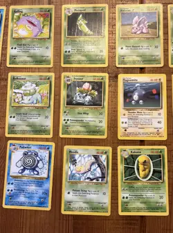 Pokemon TCG Base Set Vintage 1999 Card Bundle X31 Cards No Duplicates LP - Image 3