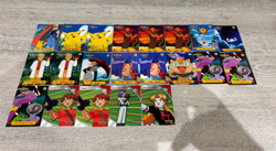 Pokemon Topps - 214 Cards From Series 1, 2, 3 & Movie - All Blue Logo - Image 5