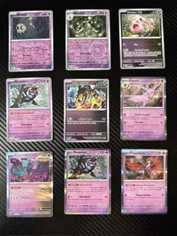 Pokemon TCG Prismatic Evolutions Reverse Holo Bundle x45 Cards No Dupes +15 Holo - Image 5