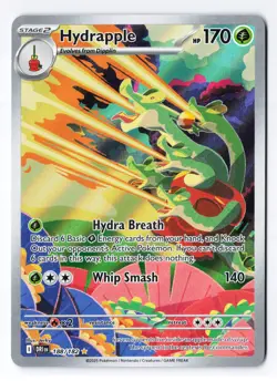 Hydrapple 188/182 - Pokemon Destined Rivals Illustration Rare IR Full Art Holo - Image 1
