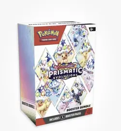 2 x Pokemon TCG Scarlet & Violet Prismatic Evolutions Booster Bundle Sealed - Image 1