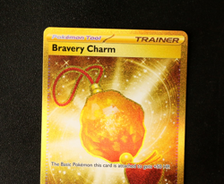 Pokemon Card TCG - Bravery Charm 175/142 - Stellar Crown - Hyper Rare - NM ⭐ - Image 2