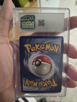 Mew 9 WOTC Promo Holo Pokemon Card CGC 8.5 swirl 🌀 - Image 4