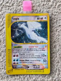 Pokemon Lugia Crystal Type 149/147 Aquapolis Secret Rare WOTC 2002 e-Card - Image 1