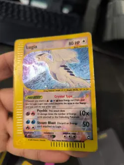 Pokemon Lugia Crystal Type 149/147 Aquapolis Secret Rare WOTC 2002 e-Card - Image 3