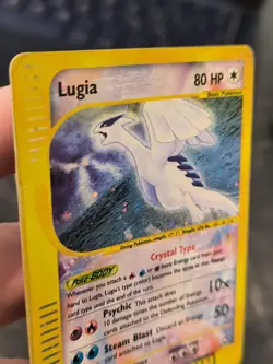 Pokemon Lugia Crystal Type 149/147 Aquapolis Secret Rare WOTC 2002 e-Card - Image 5
