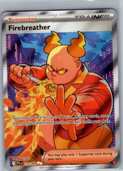 Firebreather 119/094 ME02: Phantasmal Flames - Pokemon Card - NM - Image 1