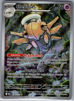 Shedinja 144/132 ME01: Mega Evolution - Pokemon Card - NM - Image 1