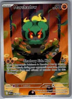 Marshadow 146/132 ME01: Mega Evolution - Pokemon Card - NM - Image 1