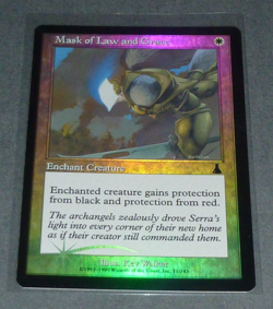 Mask of Law and Grace Foil Urza's Destiny Magic: The Gathering - Image 1