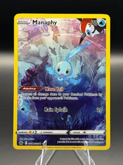 Manaphy GG06/GG70 Pokemon Crown Zenith: Galarian Gallery Holo Rare NM - Image 1