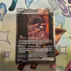 Pokemon Genesect ex 169/086 Sv: Black Bolt Special Illustration Rare Holo 220 HP - Image 1