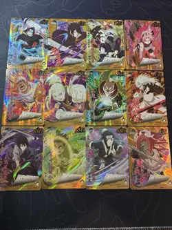 Naruto Shippuden Naruto Character Collectible SSR NM TCG 12 Cards Itachi Sakura - Image 1