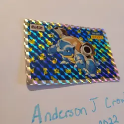 1995 Pokemon Japanese Topsun Blastoise Holo #9 Card - Near mint /mint - Image 3