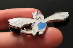 Lugia Pokemon Pin Badge Metal From Crown Zenith V Special Collection Box RARE - Image 3