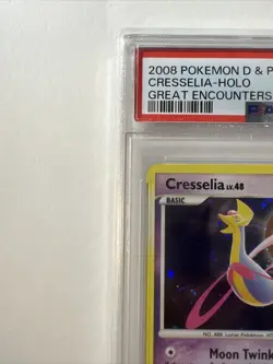Pokemon PSA 7 Cresselia 2/106 DP Great Encounters Holofoil Rare 2008 Holo - Image 2