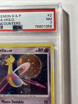 Pokemon PSA 7 Cresselia 2/106 DP Great Encounters Holofoil Rare 2008 Holo - Image 3