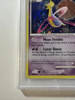 Pokemon PSA 7 Cresselia 2/106 DP Great Encounters Holofoil Rare 2008 Holo - Image 5