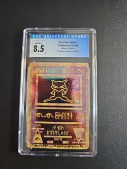 Pokemon Card CGC NM/Mint 8.5 Ancient Mew Movie Promo Holo WotC 2000 - Image 1