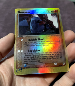 Nosepass 18/109 Reverse Holo Pokemon EX Ruby & Sapphire - Image 3