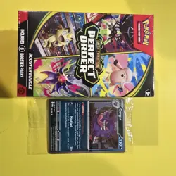 Pokemon Mega Evolutions Perfect Order Booster Bundle +Gengar #050/088 - EB Game - Image 1