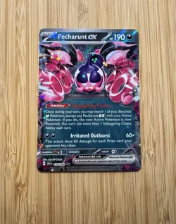 Pecharunt ex 039/064 Sv: Shrouded Fable Holo Pokemon TCG NM ✨ - Image 1