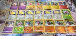 21 Radiant Rare Foil Pokemon Collection, Alakazam, Steelix, Eternatus Etc Lot - Image 2