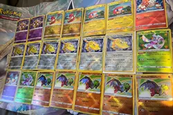 21 Radiant Rare Foil Pokemon Collection, Alakazam, Steelix, Eternatus Etc Lot - Image 3