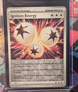 2025 Scarlet & Violet Series - White Flare Ignition Energy Reverse Holo #86 - Image 1