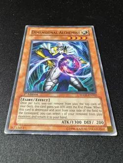 SDDE-EN002 Dimensional Alchemist LP - 1st Edition The Dark Emperor - Yu-Gi-Oh - Image 2