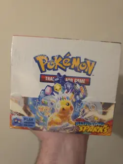 Pokemon Surging Sparks SV08 Booster Display Box 36 Packs Factory Sealed - Image 1