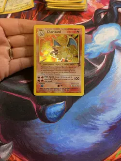 Charizard Base Set 2 Holo Rare HP 4/130 Pokemon Card WOTC - Image 3