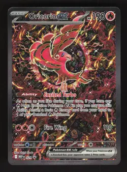 Oricorio EX 024 Pokemon Mega Evolution Black Star Promo Holo Full Art Card - Image 1