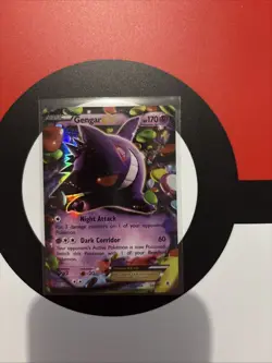 Pokemon Gengar EX TCG Phantom Forces Ultra Rare Card 34/119 Near Mint Condition - Image 1