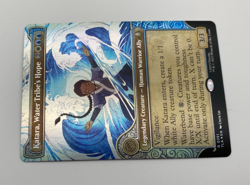 Magic The Gathering Trading Card Avatar Katara Water Tribe's Hope Foil TLA 0351 - Image 3