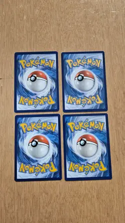 x4 Colress's Tenacity 57/64 Pokemon Card TCG Playset - Image 2