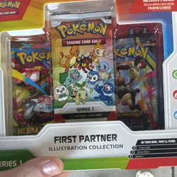 Pokemon First Partner Illustration Collection Series 1 Promo Cards & Boosters - Image 1