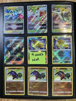 Pokemon Binder w/ 180 Cards, Includes Full Arts, Holos, Vintage, Modern NM/LP/MP - Image 3