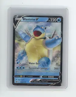 Blastoise V SWSH101 SWSH: Sword & Shield Promo Cards Holo - Image 1