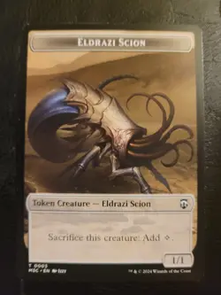 Eldrazi Scion + Spawn 2-Sided Token MTG Magic Modern Horizons MH3 (0002 0003) LP - Image 2