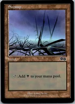 Swamp () Urza's Saga MP Normal - Image 1