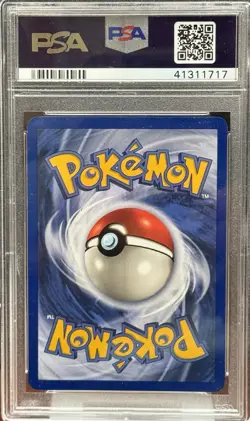 1999 POKEMON FOSSIL 1ST ED #60 GAMBLER PSA 10 - Image 2