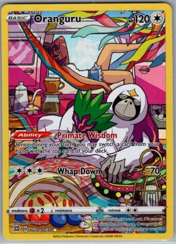Oranguru TG12/TG30 SWSH09: Brilliant Stars Trainer Gallery - Pokemon Card - NM - Image 1