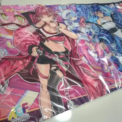 Yugioh Official Playmat Evil Twin Ki-sikil & Lil-la Konami YCSJ 2023 Tokyo NEW - Image 1