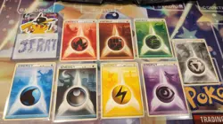 Complete 8 Energy Card Set HeartGold & SoulSilver pokemon card - Image 1