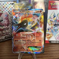 Pokemon Moltres EX (Team Plasma) Ultra Rare Plasma Storm 14/135 NM - Image 1